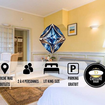 Le Saphir - Confort - Proche Mag Outlet Troyes - Parking Gratuit Пон-Сент-Мари Экстерьер фото